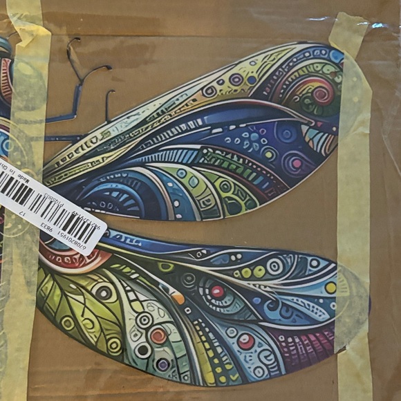 Colorful Dragonfly Wall Art - Picture 3 of 3